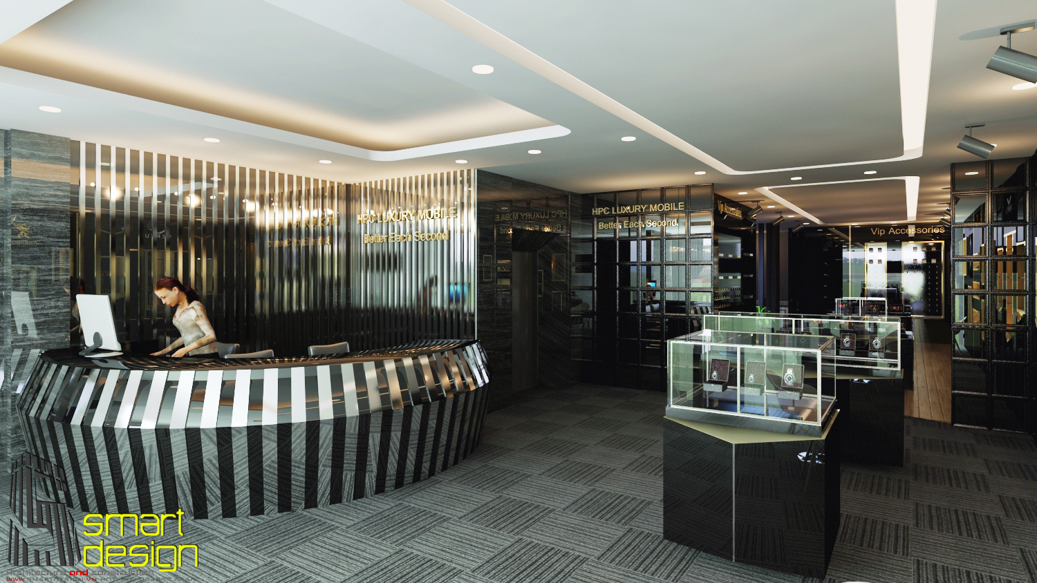 Thiết kế showroom luxury