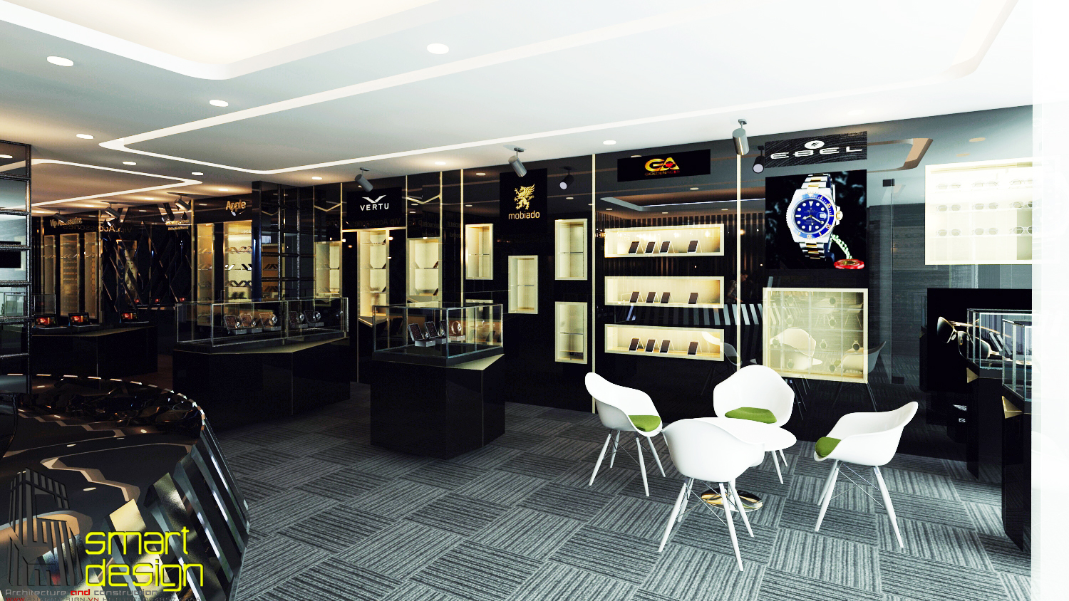 Thiết kế showroom luxury