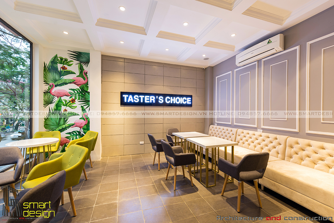 Thiết kế kiến trúc quán Tester's Choice