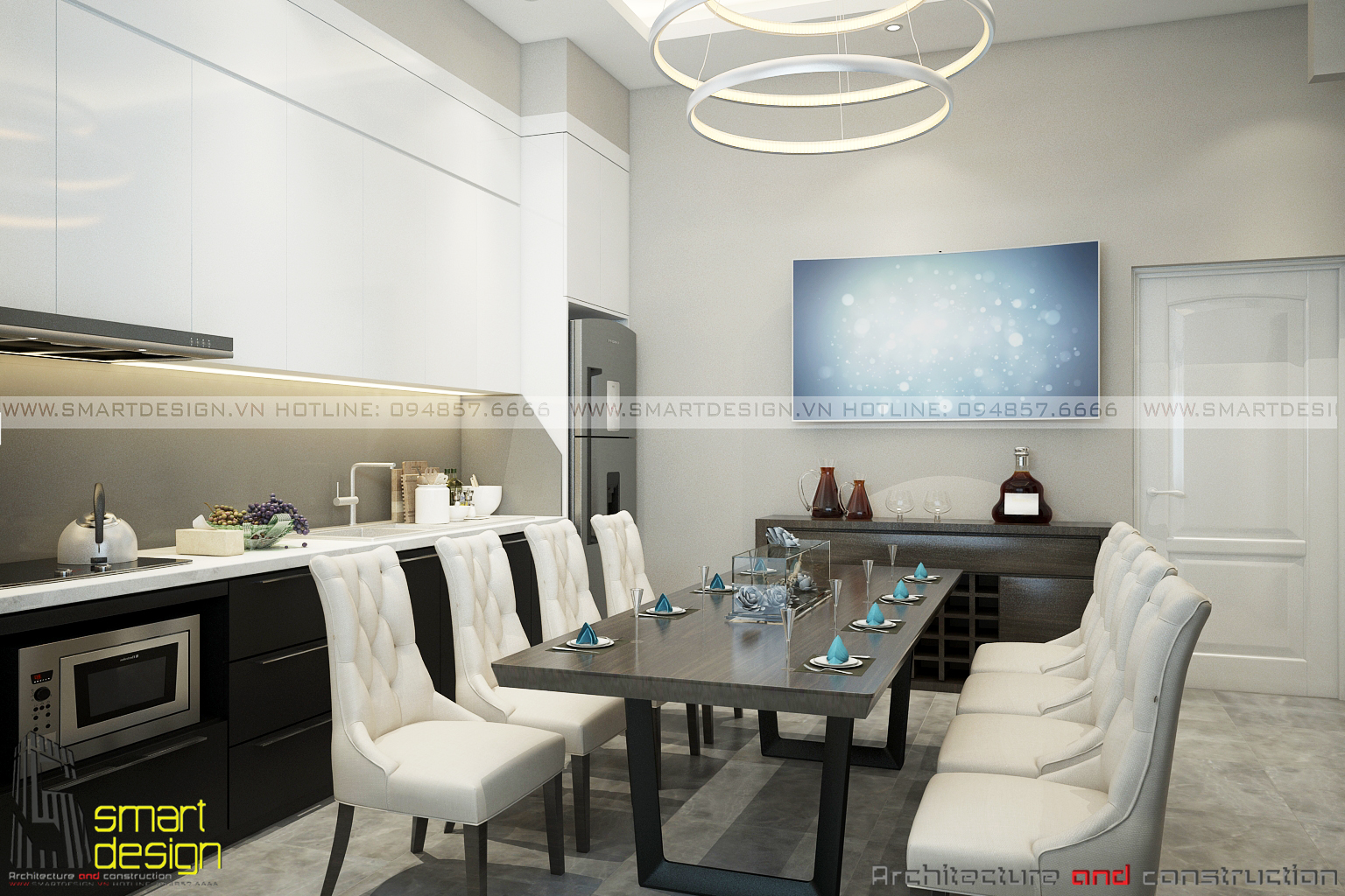 Tái thiết kế nội thất nhà anh Tuấn Anh