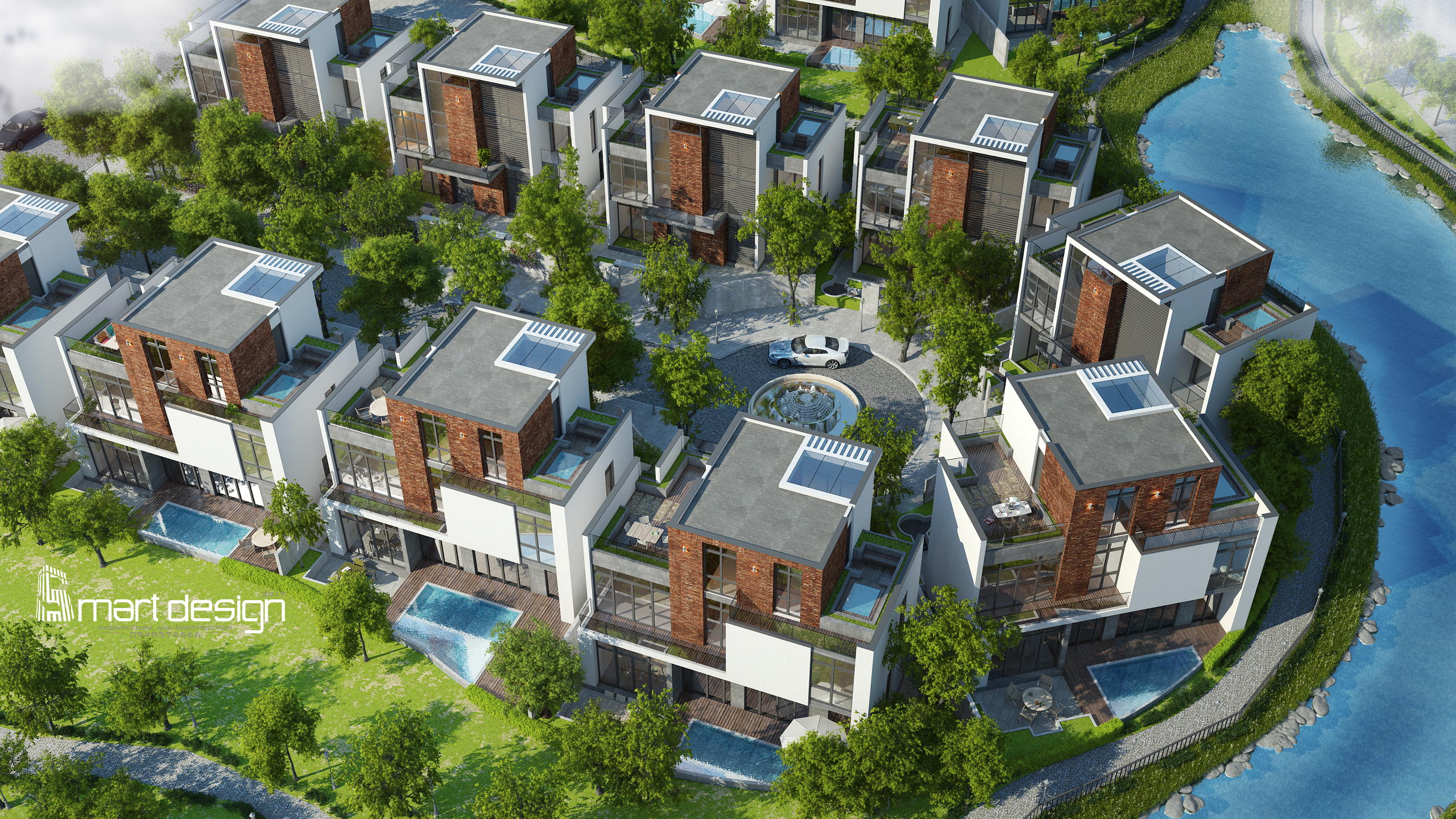 Khu villa - Khu đô thị Champa