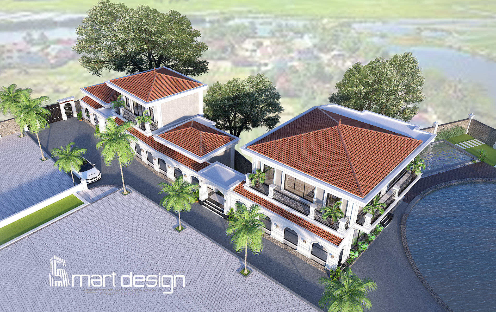 Khu Villa nhà ở Thái Nguyên