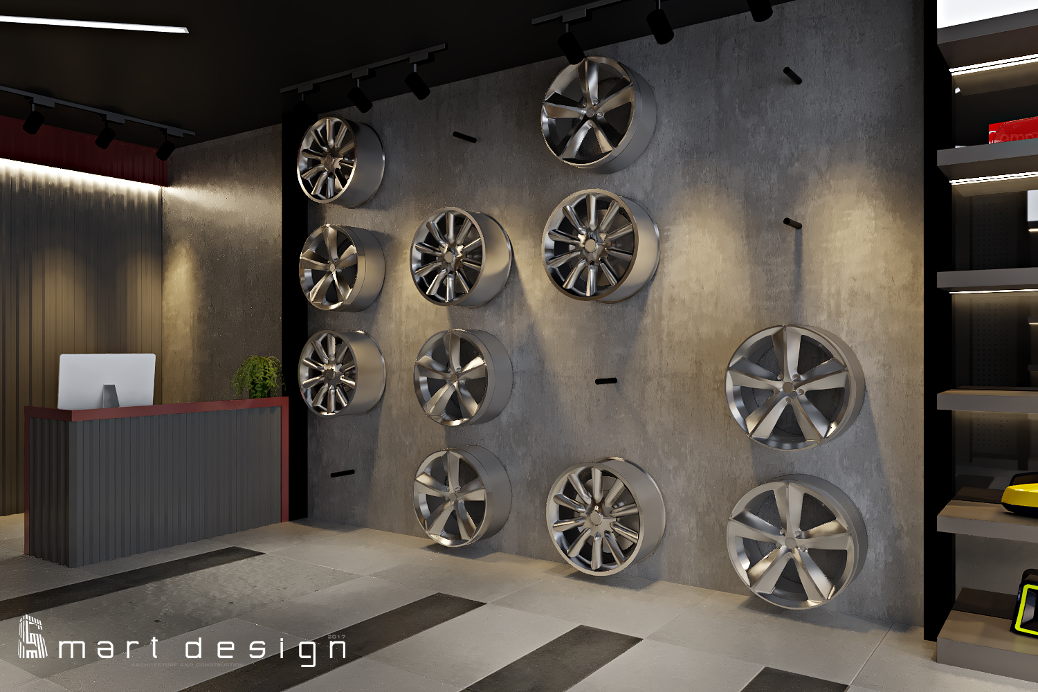 Showroom phụ kiện Ô tô Long Biên