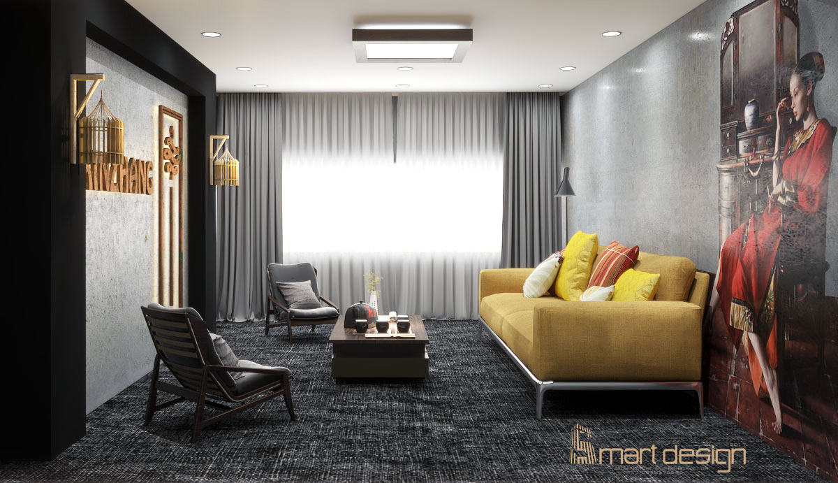 Thiết kế nội thất Magazine Kinzhang