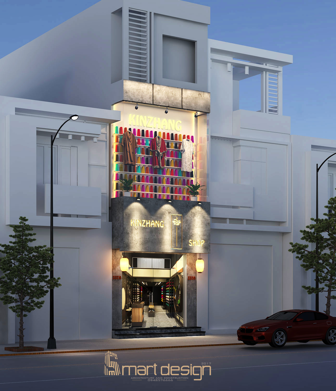 Thiết kế nội thất Magazine Kinzhang