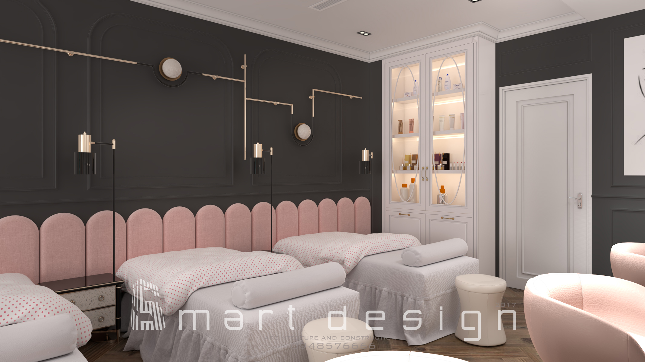Thiết kế nội thất Luxury Beauty Salon