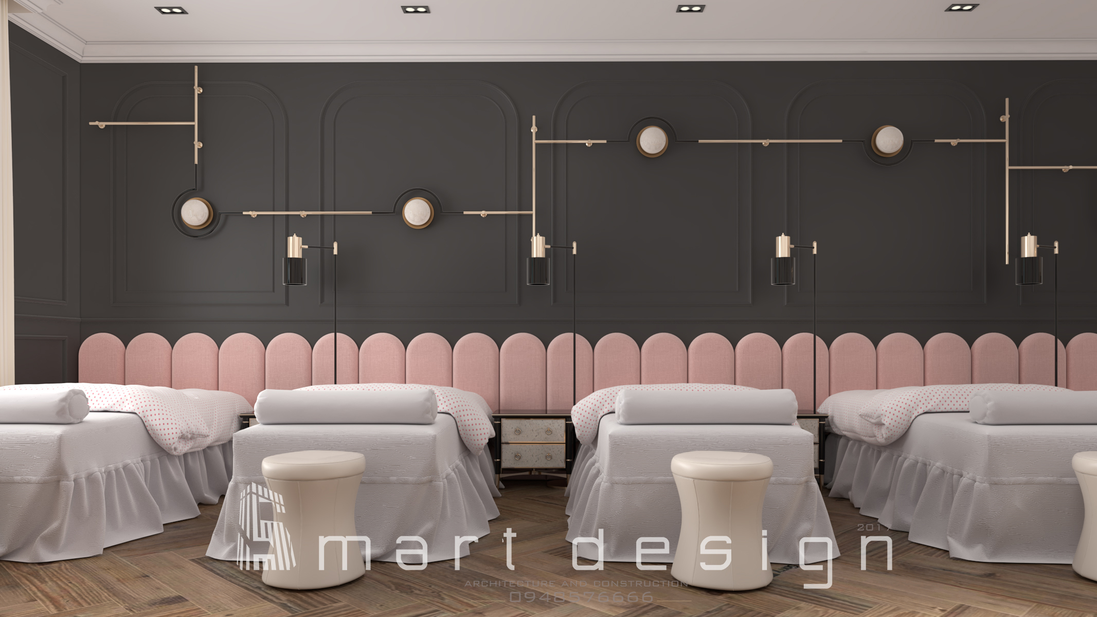 Thiết kế nội thất Luxury Beauty Salon