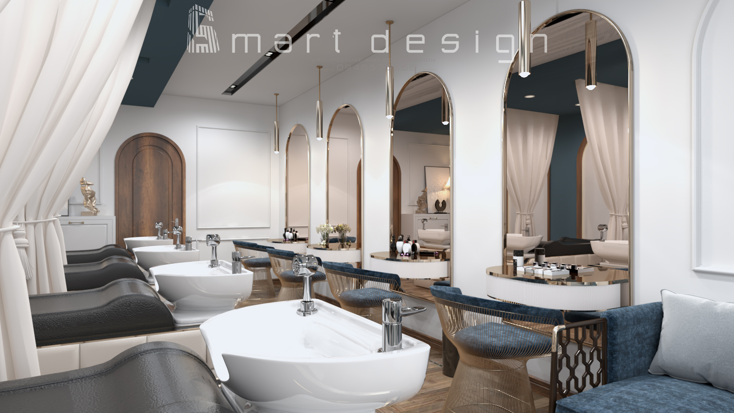 Thiết kế nội thất Luxury Beauty Salon