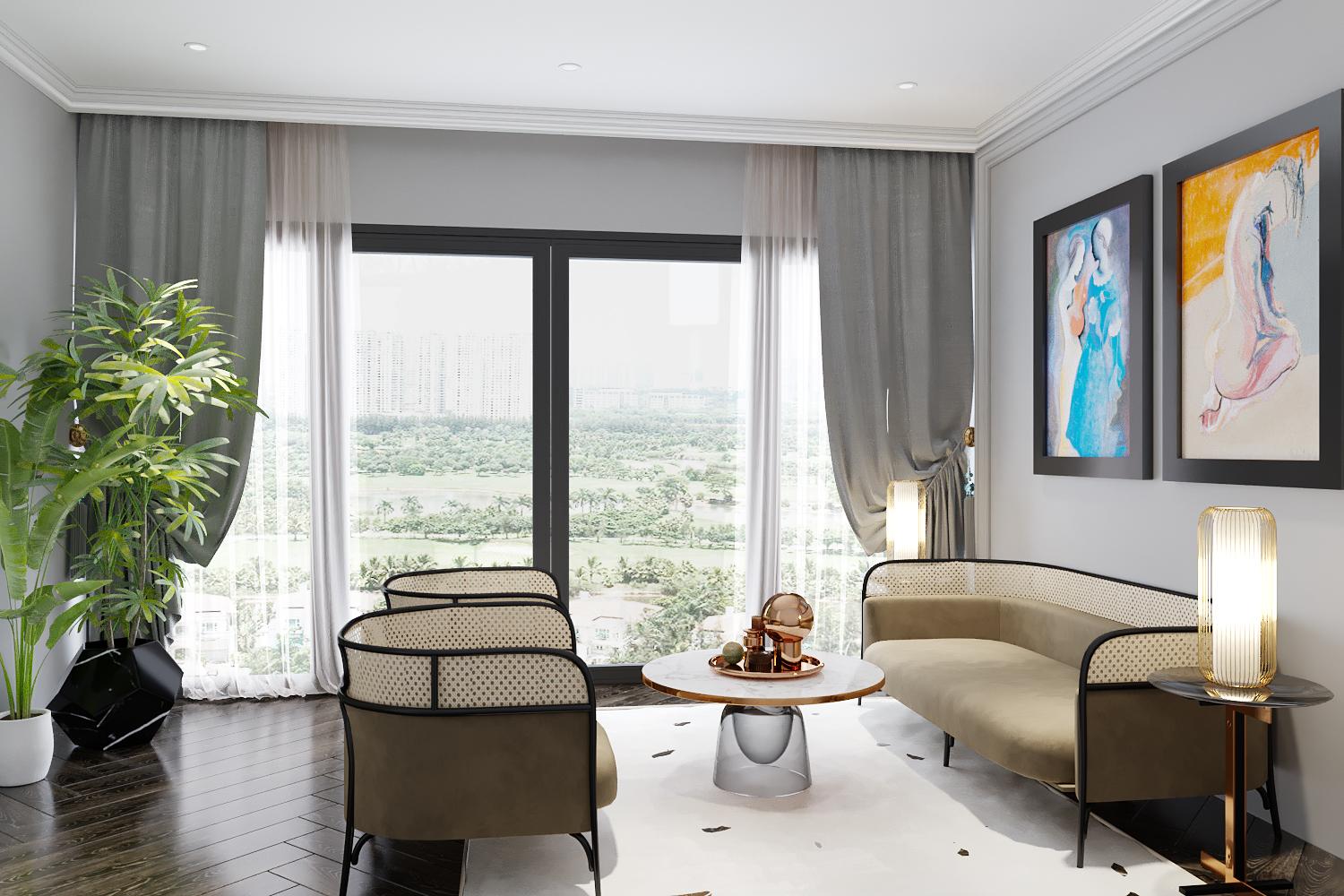 Thiết kế nội thất biệt thự quảng ninh