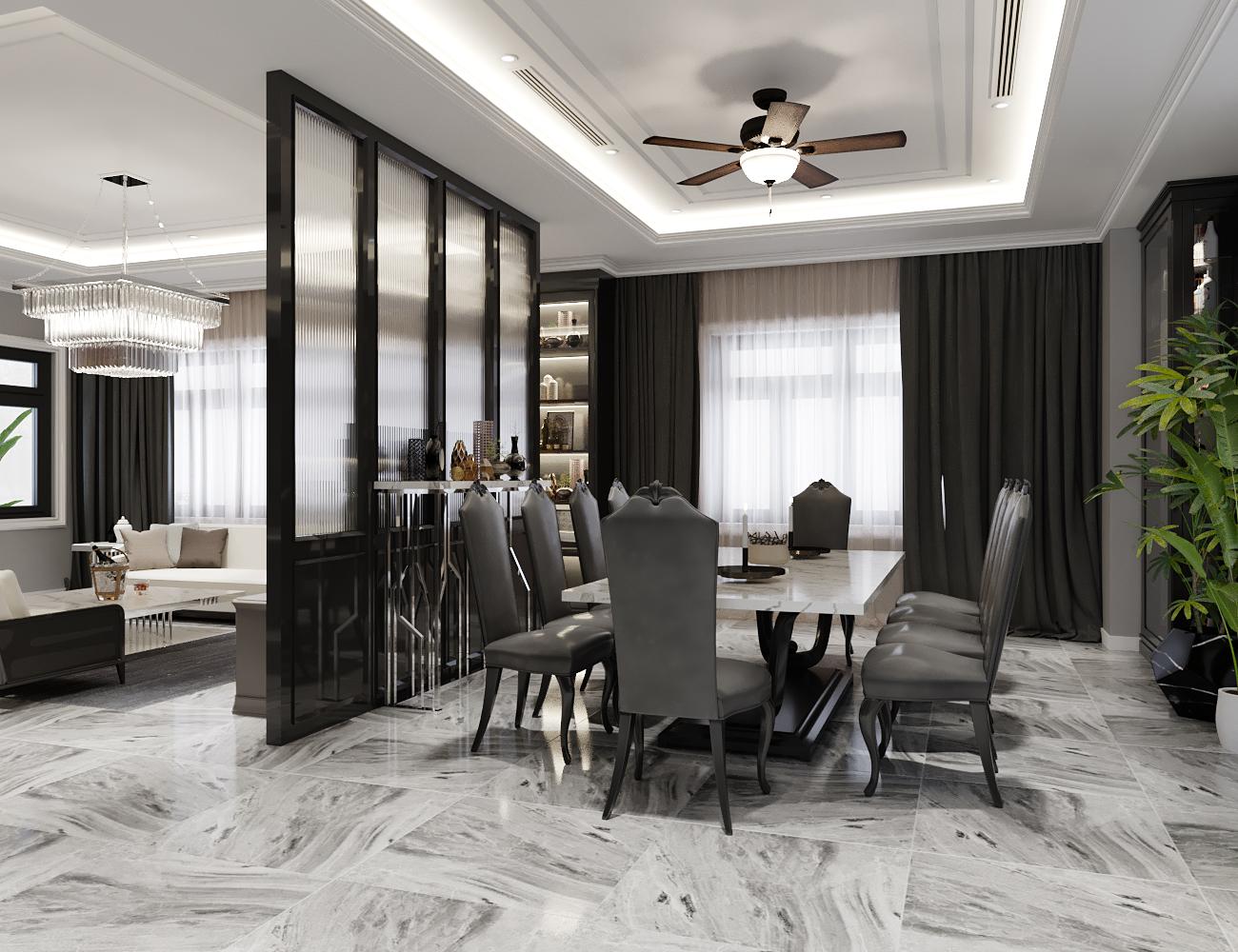 Thiết kế nội thất biệt thự quảng ninh