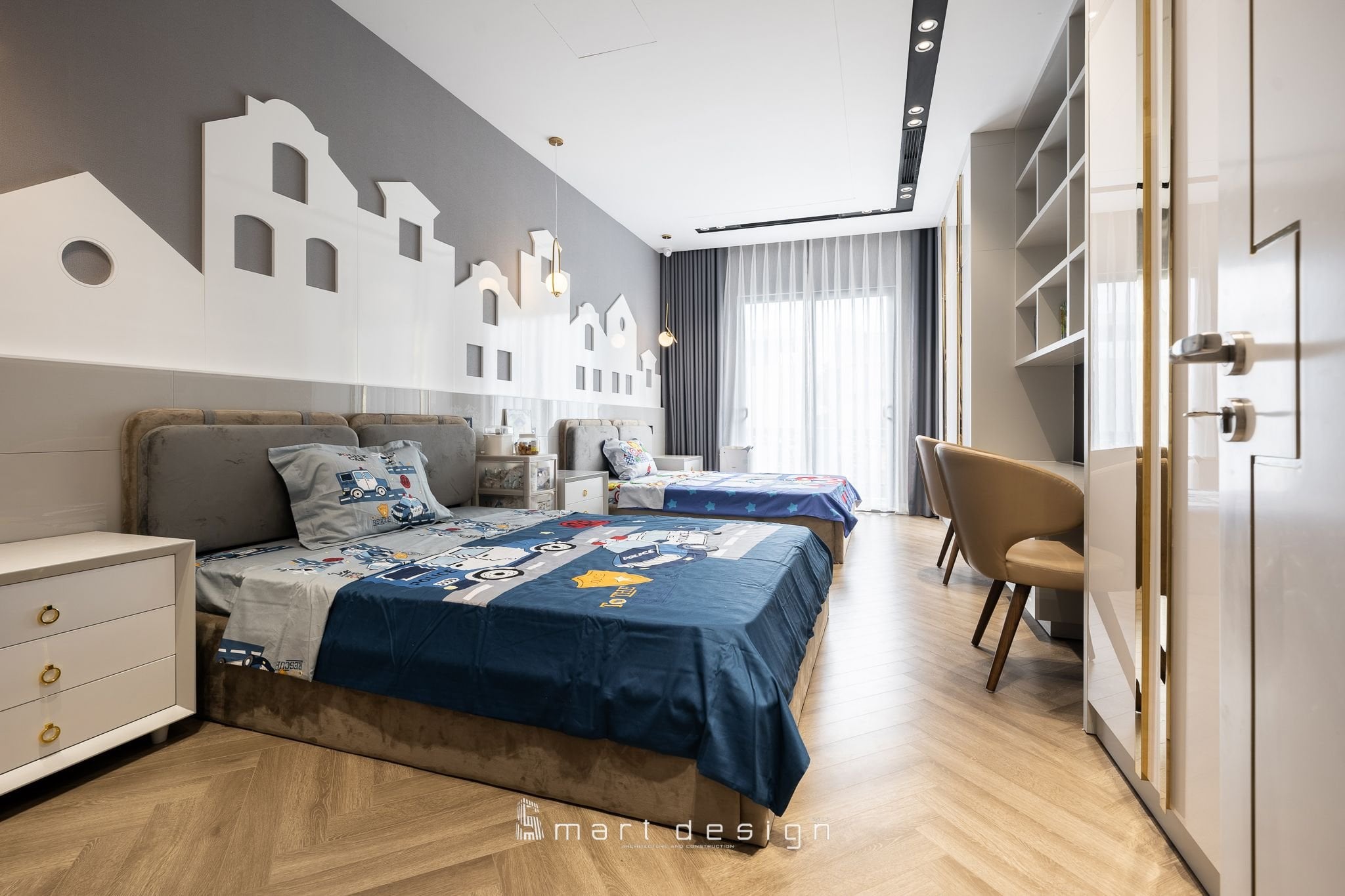 Thiết kế và thi công nhà phố Lạc Trung