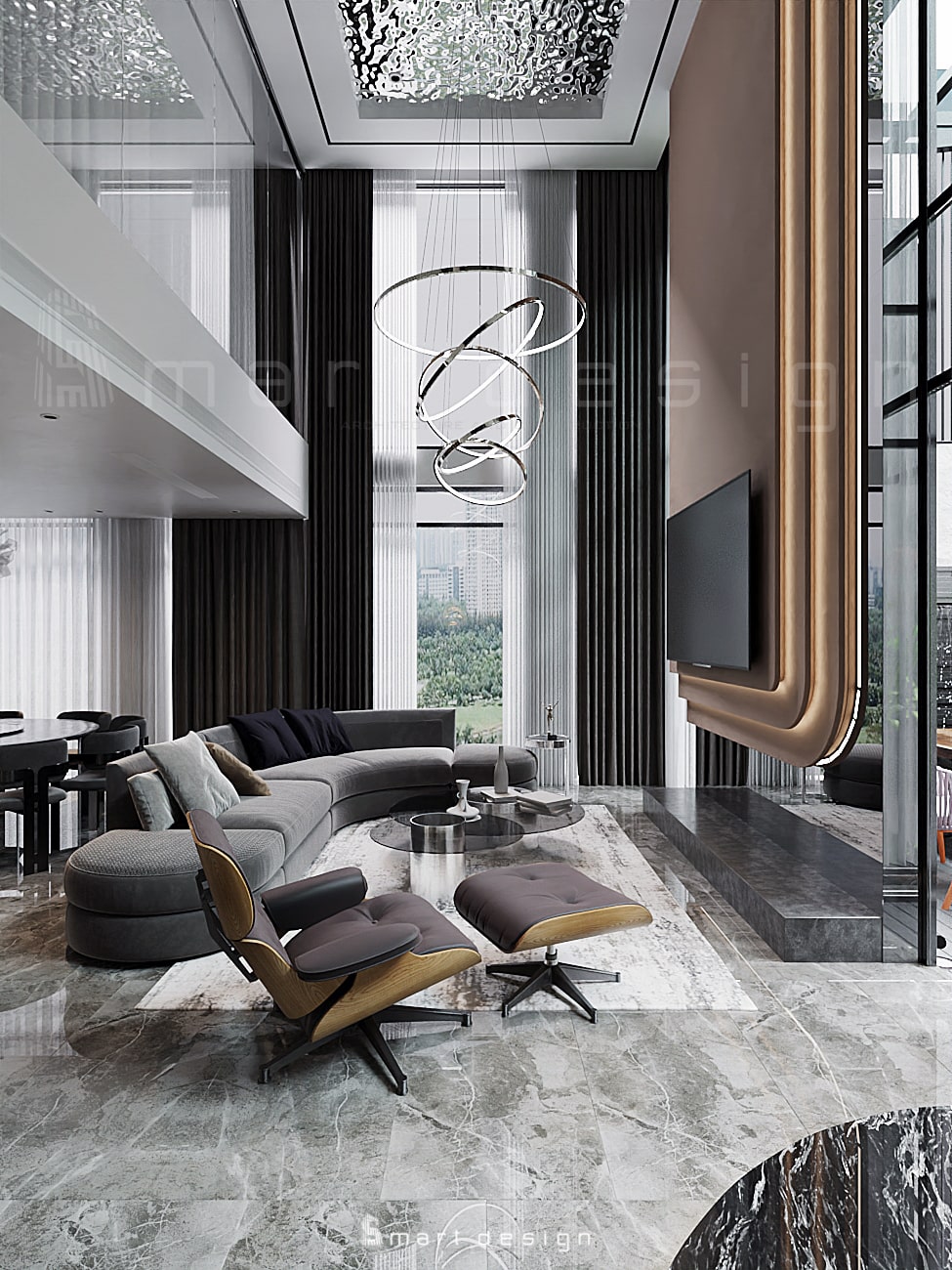  PENHOUSE BLACK  FURNITURE  EXPRESSES THE  LEVEL OF MYSTERY