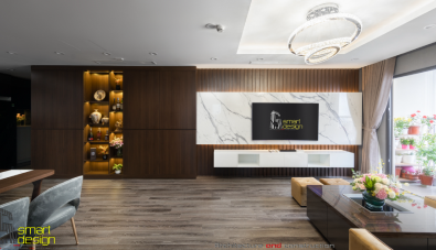 Thiết kế nội thất chung cư chị Thủy - Việt Hưng